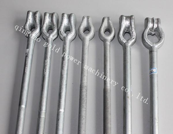 Haste De Ancora Triple Eye Stay Rod Anchor 